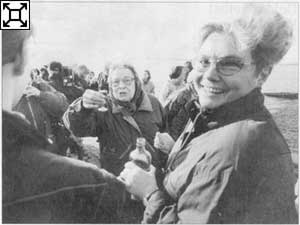 Ein Prosit auf die glückliche
Heimkehr