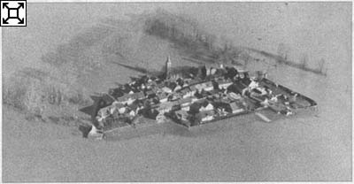 Vom Hochwasser eingekesselt