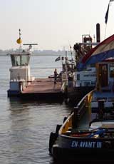 Jetzt ist die »Martin Schenk« wieder fest vertäut.